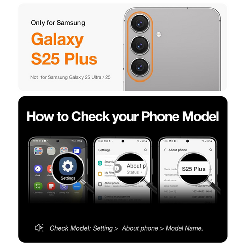 Enflamo Matte Shockproof Back Case Cover for Samsung Galaxy S25 Plus | Non-Yellowing and Camera Bump Protection (Black) - Enflamo Enflamo Matte Shockproof Back Case Cover for Samsung Galaxy S25 Plus | Non-Yellowing and Camera Bump Protection (Black) - Enflamo