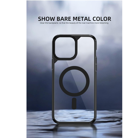 Enflamo Clear Back Cover Case Compatible with Mag-Safe Designed for iPhone 15 | Ultra Hybrid Shockproof Cameraack Bump Protection (Bl) - Enflamo Enflamo Clear Back Cover Case Compatible with Mag-Safe Designed for iPhone 15 | Ultra Hybrid Shockproof Cameraack Bump Protection (Bl) - Enflamo