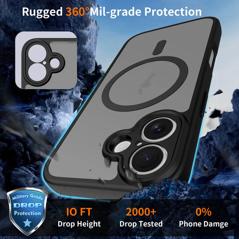 Enflamo Matte Mag-Safe & Drop Protection Back Cover Case for iPhone 17 | Ultra Hybrid Camera Protection (Black) (Copy) Enflamo Matte Mag-Safe & Drop Protection Back Cover Case for iPhone 17 | Ultra Hybrid Camera Protection (Black) (Copy)