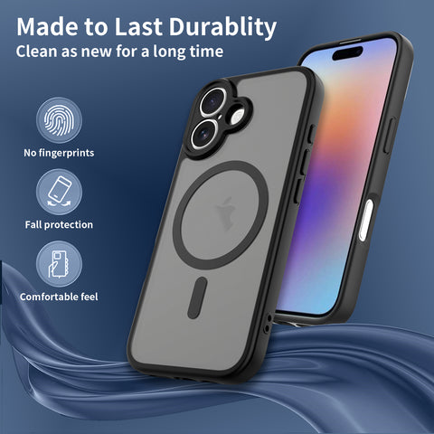 Enflamo Matte Mag-Safe & Drop Protection Back Cover Case for iPhone 17 | Ultra Hybrid Camera Protection (Black) (Copy) Enflamo Matte Mag-Safe & Drop Protection Back Cover Case for iPhone 17 | Ultra Hybrid Camera Protection (Black) (Copy)